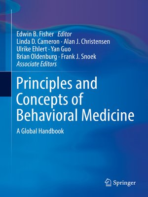 cover image of Principles and Concepts of Behavioral Medicine